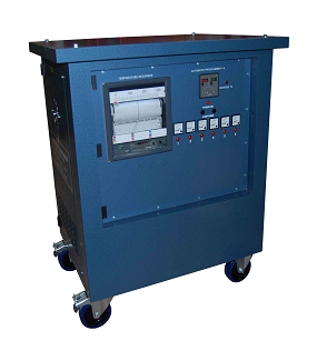 50kVA Six Way Heat Treatment Centre with Six Channel P183 Programmer, a Chino 12 Point Recorder, and Six Ammeters