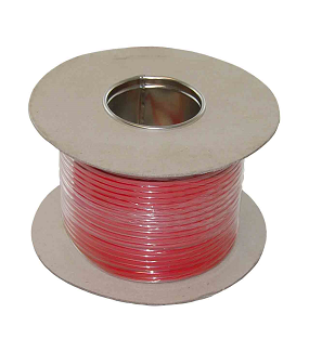 Compensating cable 13-0.2mm PVC in red (100m Roll)
